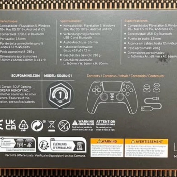 SCUF Custom PS5 Controller - Anime Design - Picture 11 of 13